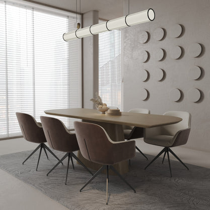 Eiken Tafel Luna Walnut