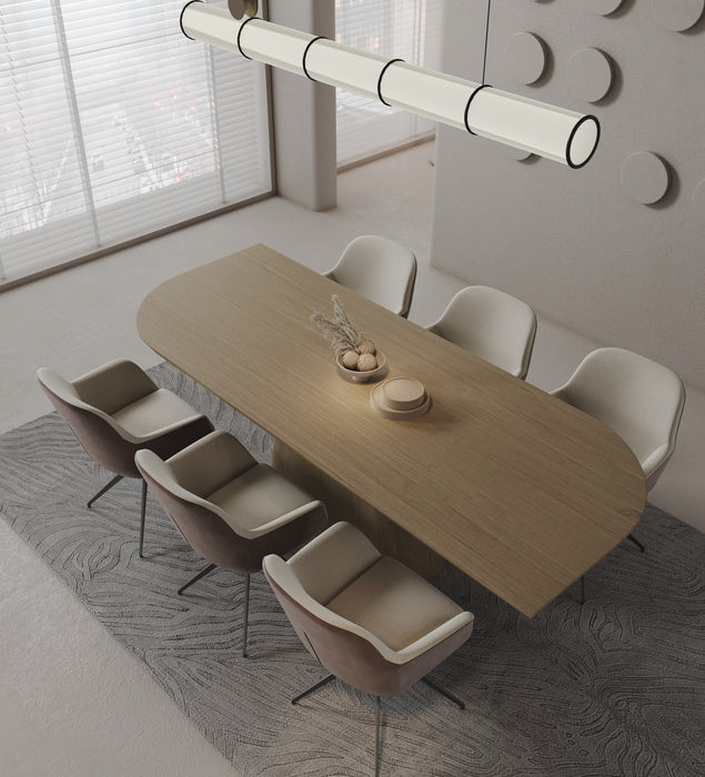 Eiken Tafel Luna Walnut
