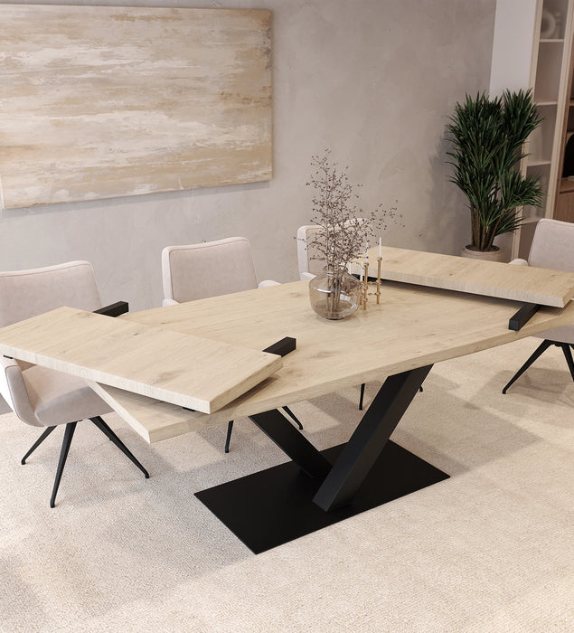 Eiken Tafel Verlengbaar Deens Ovaal Natural