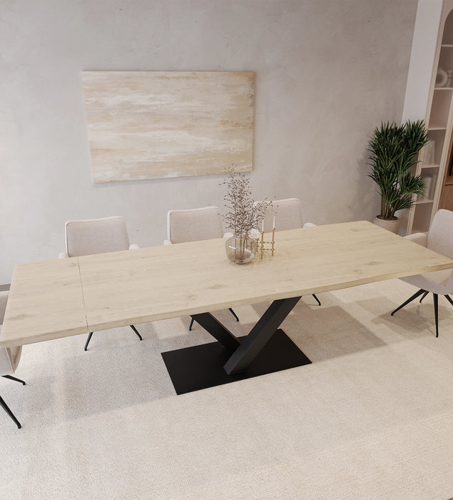 Eiken Tafel Verlengbaar Deens Ovaal Natural