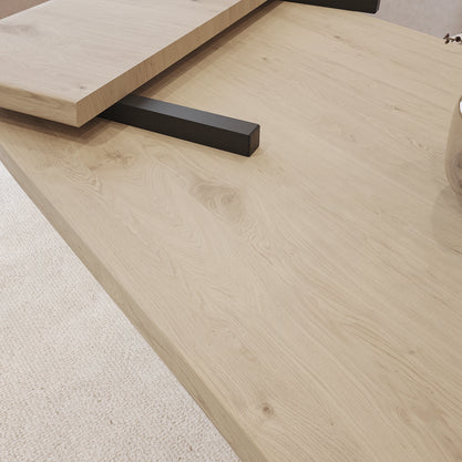Eiken Tafel Verlengbaar Deens Ovaal Natural