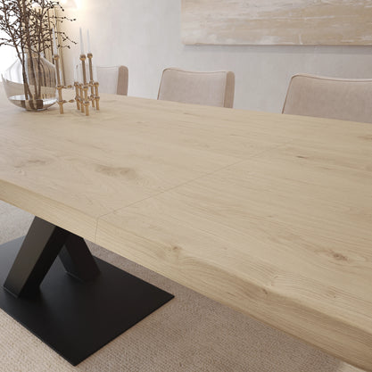 Eiken Tafel Verlengbaar Deens Ovaal Natural