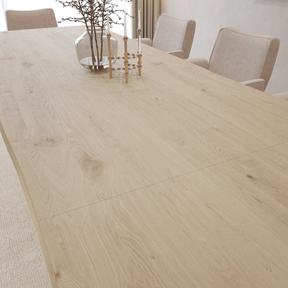 Eiken Tafel Verlengbaar Deens Ovaal Natural
