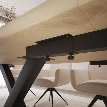Eiken Tafel Verlengbaar Deens Ovaal Natural