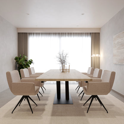 Eiken Tafel Verlengbaar Deens Ovaal Natural
