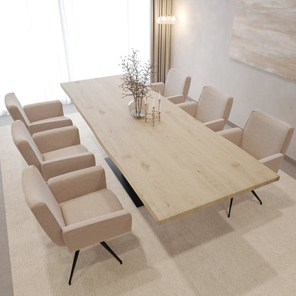 Eiken Tafel Verlengbaar Deens Ovaal Natural