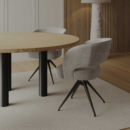 Eiken Tafel Rond Natural