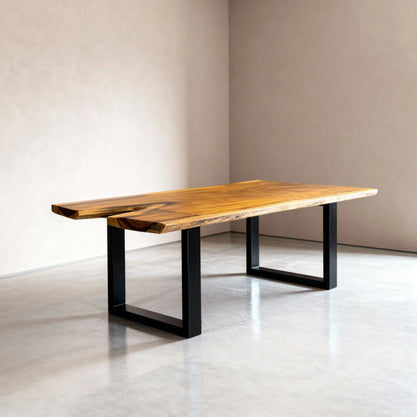 Boomstam Eettafel Iroko | 200 x 104