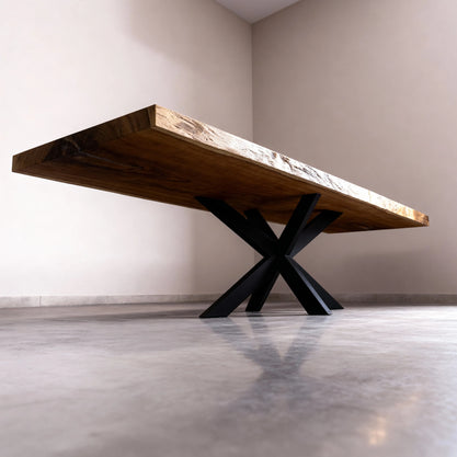 Boomstam Eettafel Iroko | 300 x 95