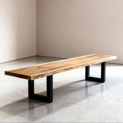 Boomstam Eettafel Iroko | 380 x 80