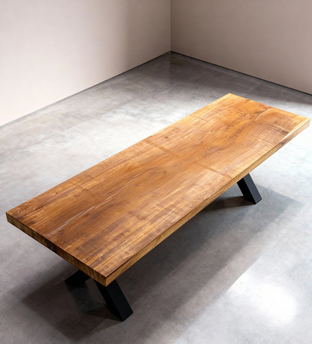 Boomstam Eettafel Iroko | 280 x 90