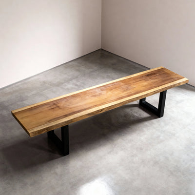 Boomstam Eettafel Iroko | 380 x 80