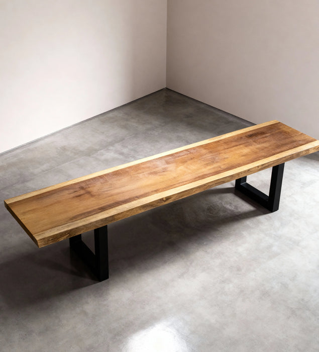 Boomstam Eettafel Iroko | 380 x 80