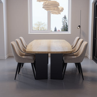 Eettafel Bootsvorm