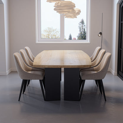 Eiken Tafel Deens Ovaal Natural