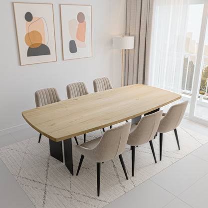Eettafel Bootsvorm